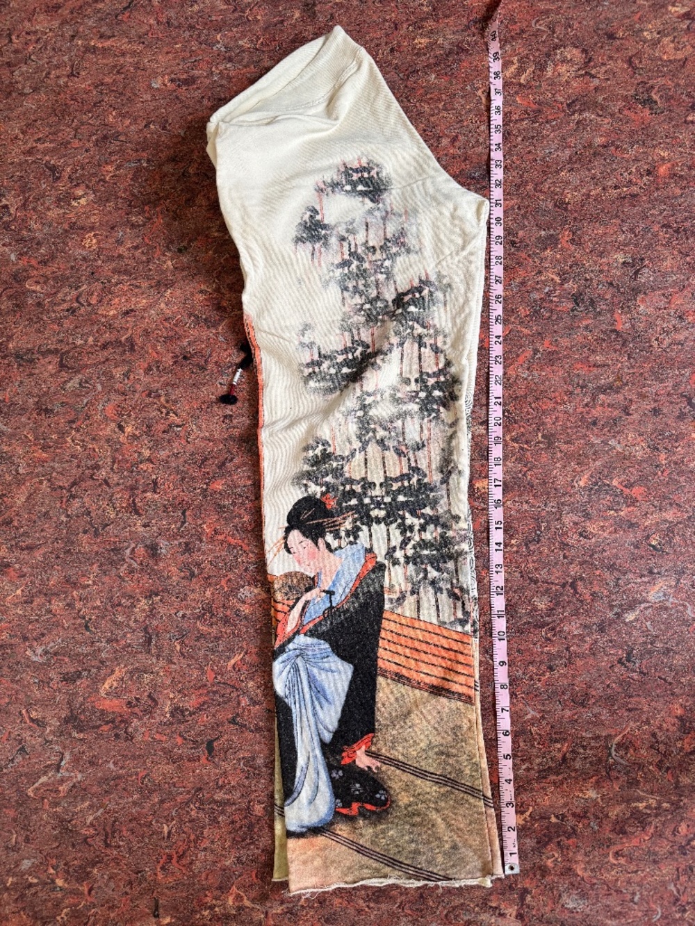 Paparazzi By Biz Asian Themed 100% Cotton Sweatpants XL - Picture 5 of 9